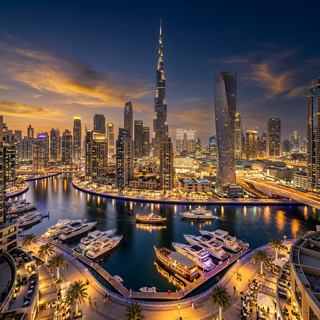 Dubai Skyline & Desert Safari