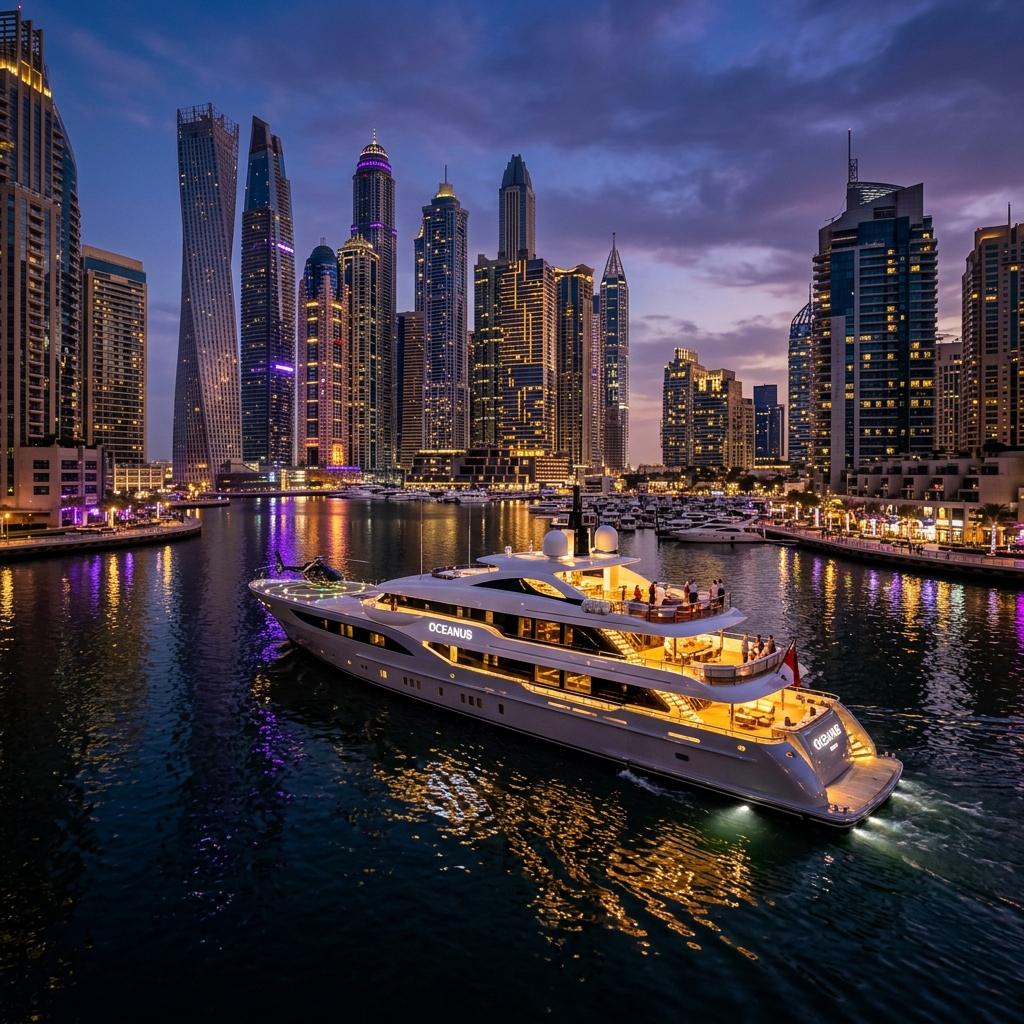 Dubai Marina Yacht