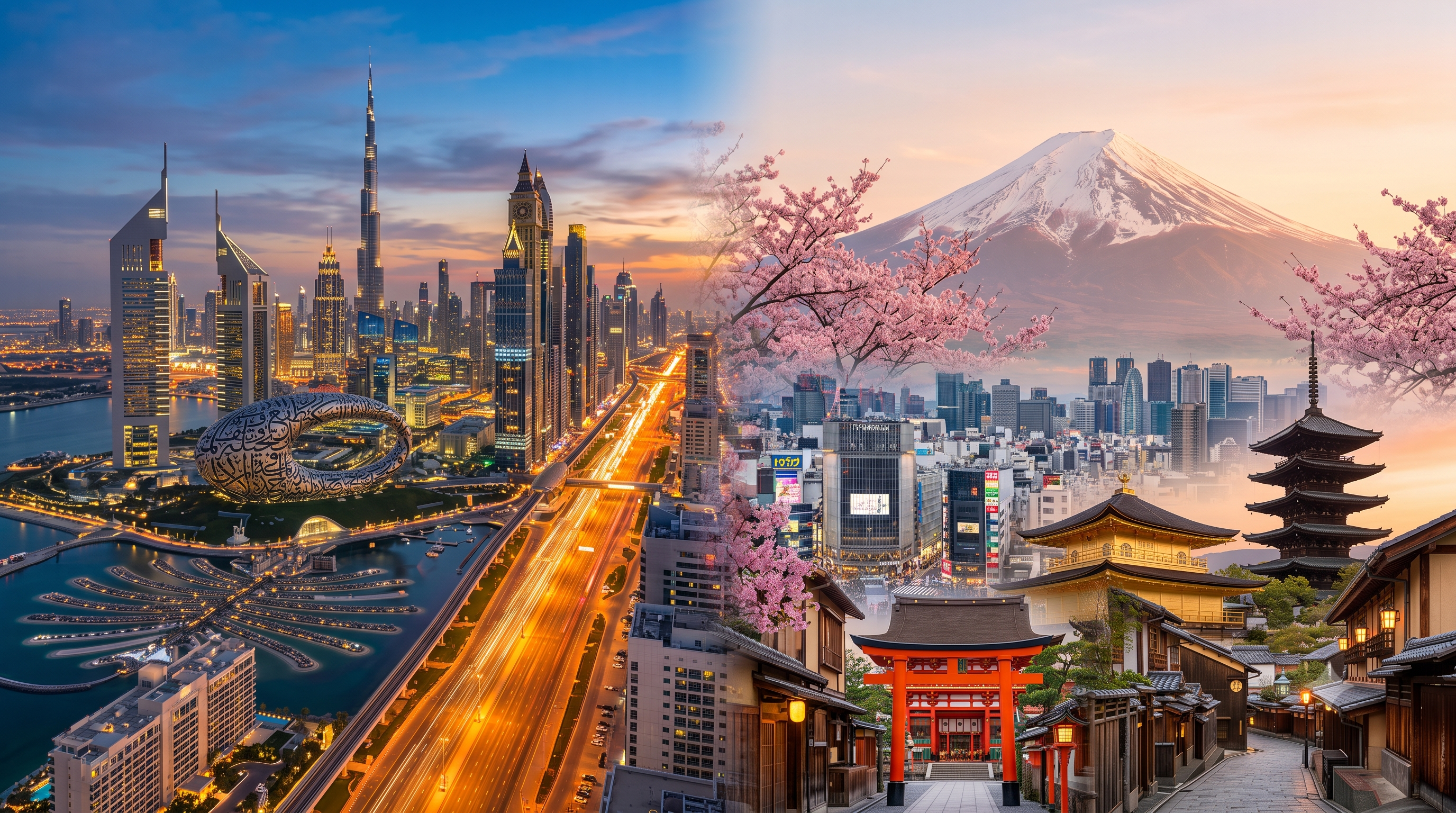Dubai & Japan Luxury Travel